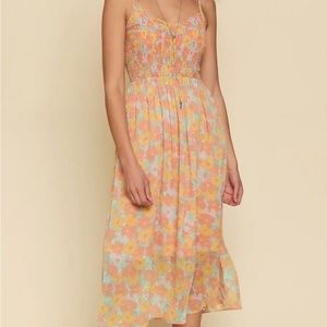 NWT floral midi dress